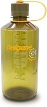 Nalgene Narrow Mouth Bottle - Drinkfles - 1.0 liter - BPA free - Olijf