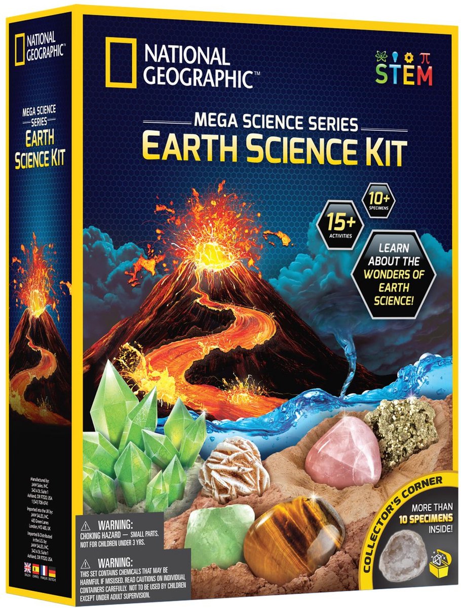 National Geographic - Science Explorations: Mega Earth Wetenschapsset