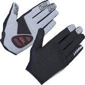 GripGrab - Shark Padded Lange Vinger Zomer MTB Gravel Fietshandschoenen met Padding - Zwart - Unisex - Maat XXL