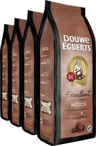 Douwe Egberts Mocca Grains de café - 4 x 500 grammes
