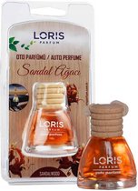 LORIS - Autoparfum - Autogeur - Auto Luchtverfrisser - Auto Geurverfrisser - Sandalwood - 10ml