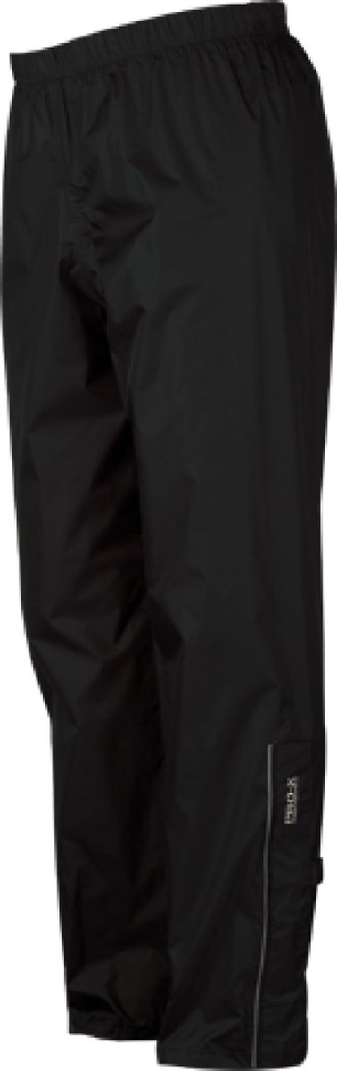 Zwarte lichtgewicht extra lange regenbroek Tramp van Pro-X Elements XS