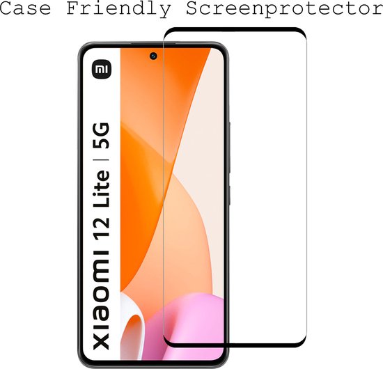 Xiaomi 12 Lite Screenprotector Glas Tempered Glass 3D - Xiaomi 12 Lite Screen Protector 3D Full Cover