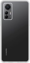 Hoesje Geschikt voor Xiaomi 12 Lite Hoesje Siliconen Cover Case - Hoes Geschikt voor Xiaomi 12 Lite Hoes Back Case - Transparant