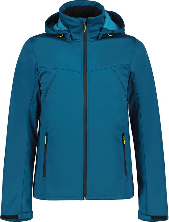 ICEPEAK Manawa Midlayerjack voor heren, outdoorjas met capuchon, functionele jas, -584 Dark Olive, M ICEPEAK Manawa Midlayerjack voor heren, outdoorjas met capuchon, functionele jas, -584 Dark Olive, M