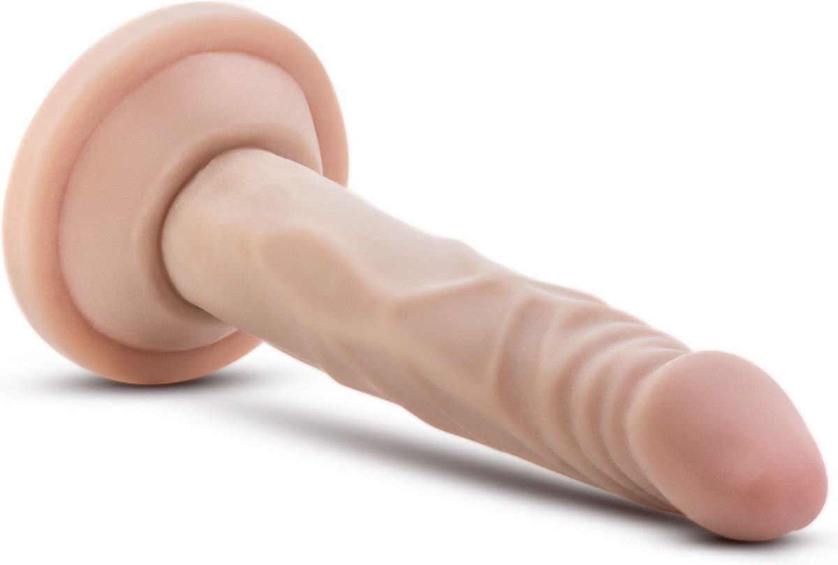 Goedkoopste Dr. Skin - Realistische Mini Dildo Met Zuignap 15 cm - Beige