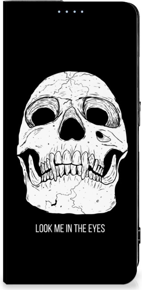 Mobiel BookCase OPPO Reno8 Pro Skull Eyes