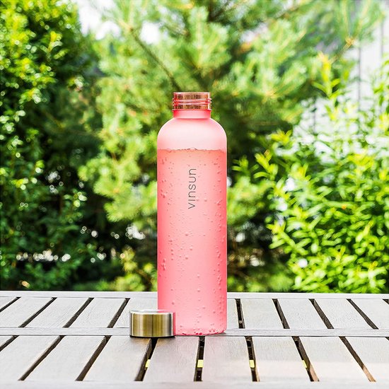 Honeyholly Drinkfles Roestvrij Staal - 750 Ml - Thermische Fles, Bpa -Vrij, Drinkfles Sporten - Lek -Proof Waterfles, Drinkfles Kooldioxide, Thermoskanne Voor Fitness, Gym, Fiets
