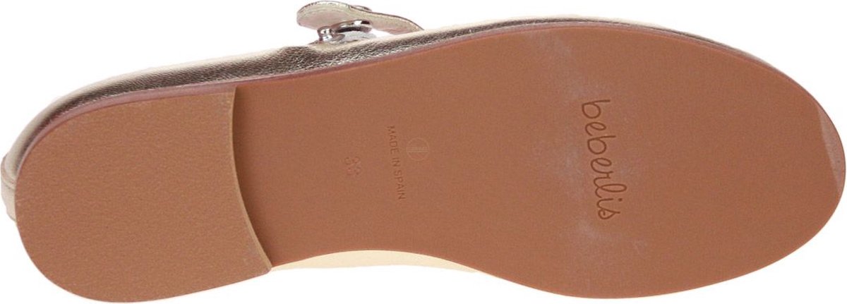 Beberlis Gouden Ballerina Met Gesp