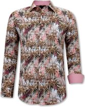 Hawaii Blouse Heren - 3121 - Bruin