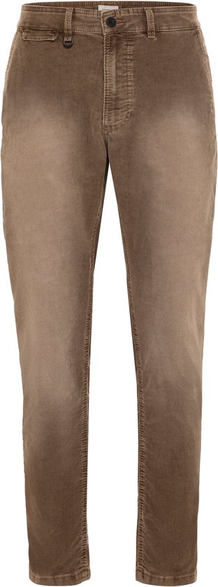 camel active Tapered Fit Corduroy Chino - Maat menswear-33/34 - Bruin