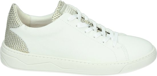 Floris van Bommel SFW-10063-60-02 - Lage sneakersDames sneakers - Kleur: Wit/beige - Maat: 41