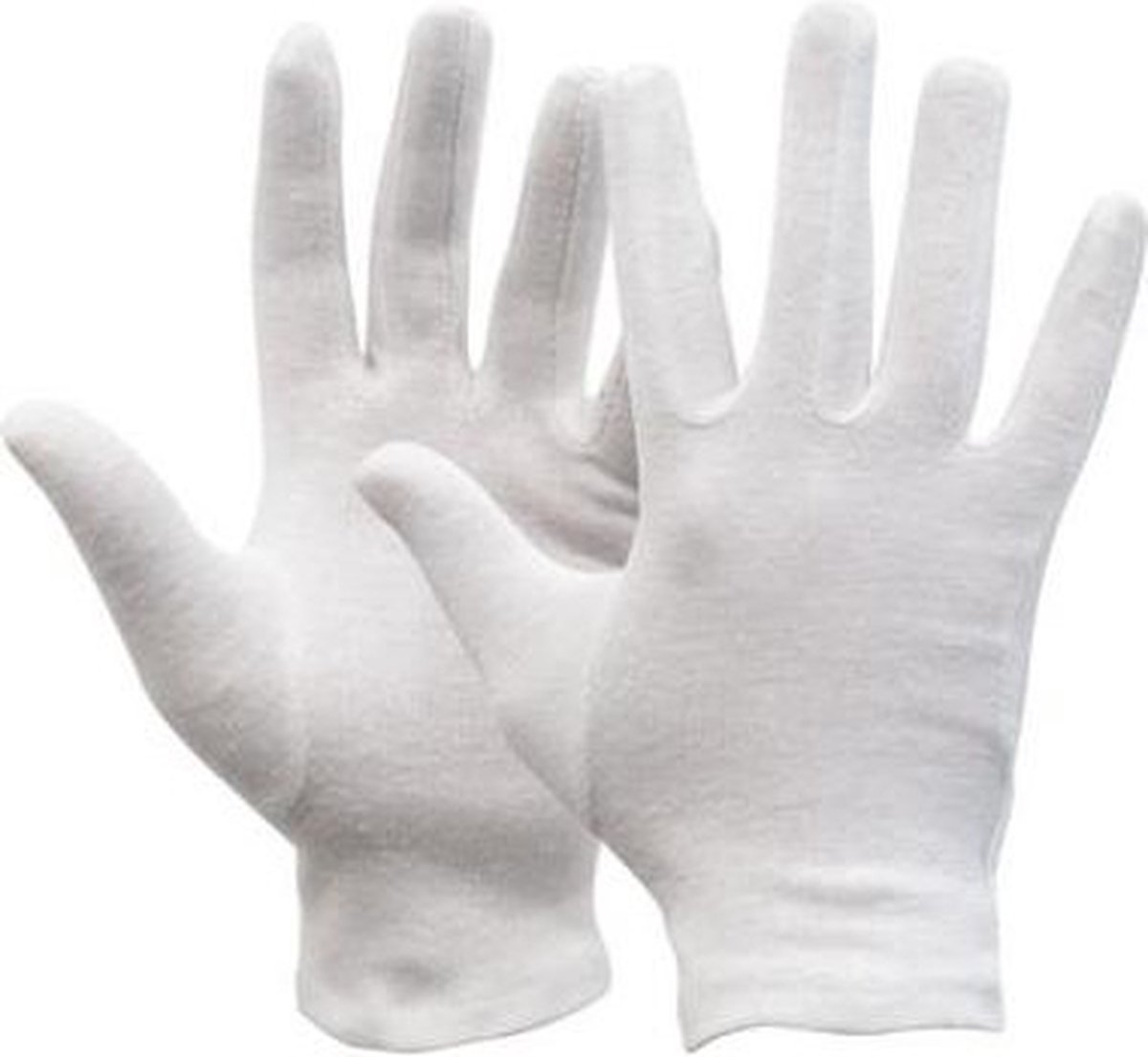 OXXA Knitter 14-092 handschoen (12 paar) S/7 Oxxa - Wit - Katoen/Polyester - Recht boord