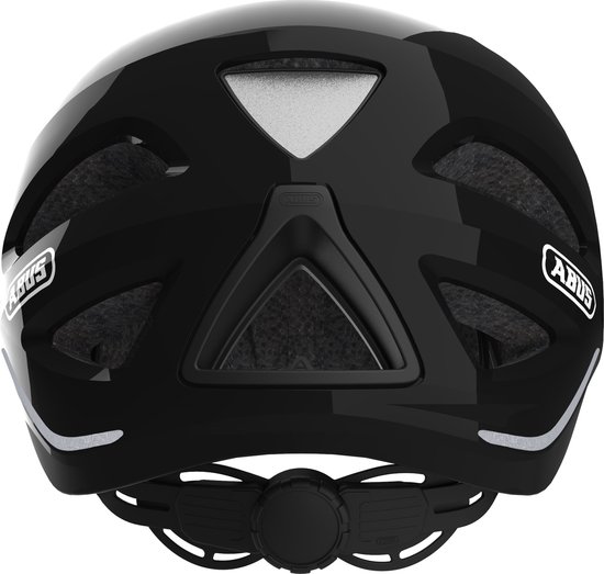ABUS helm pedelec/snorfiets 1.2 Urban - Maat L- XL - 56/62 - Shiny black van ABUS — afbeelding 2