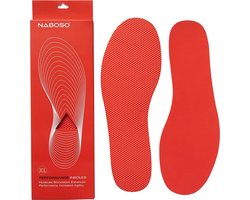 Naboso Performance Inlegzolen - Maat 35 tm 38 - Zooltjes voor Sportschoenen - Textuur voor Voetstimulatie, Anti-Vermoeidheid, Balans en Wendbaarheid