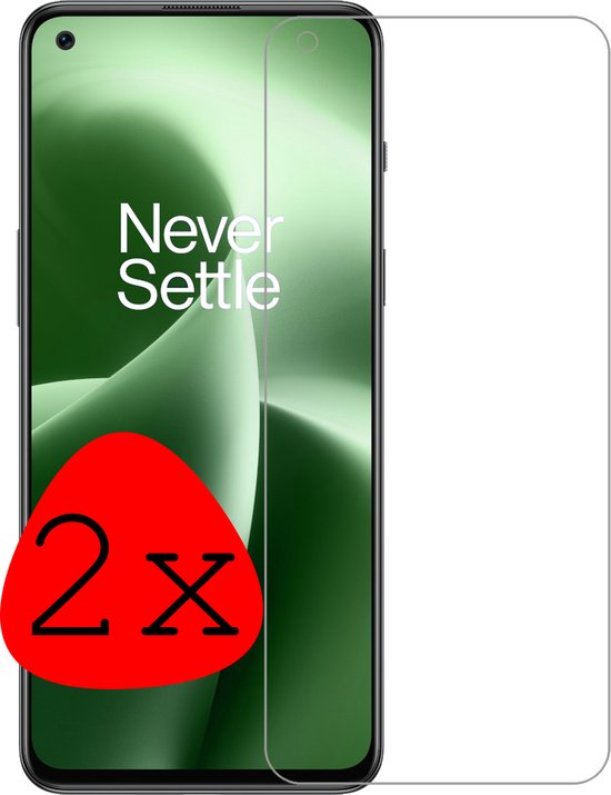 Schermprotector van gehard glas, 2 stuks, voor OnePlus.