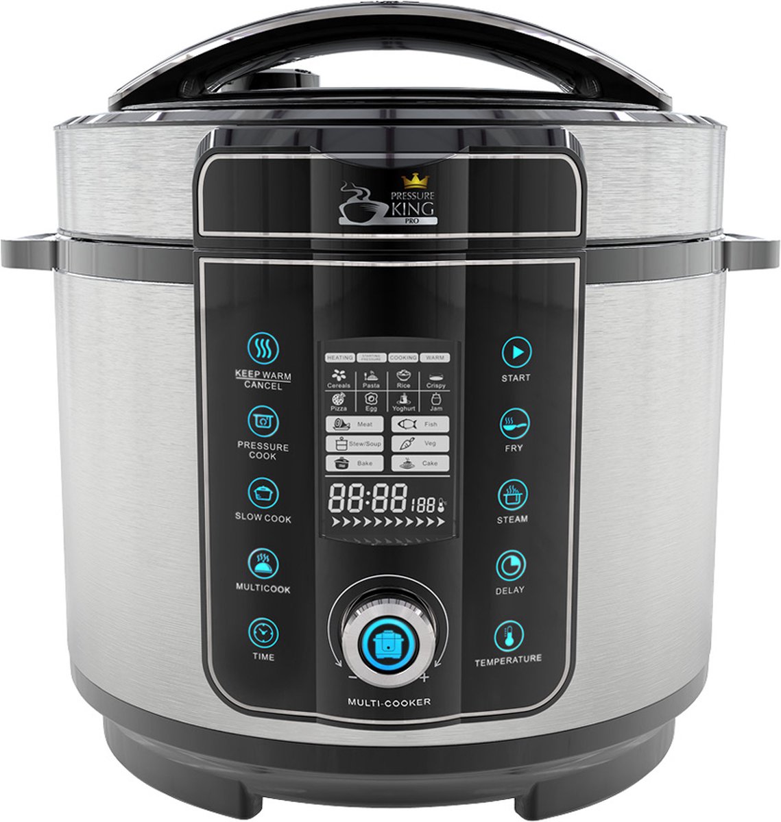 TZS First Austria elektrische drukkoker 6L Multicooker 12 programma's TZS First Austria elektrische drukkoker 6L Multicooker 12 programma's