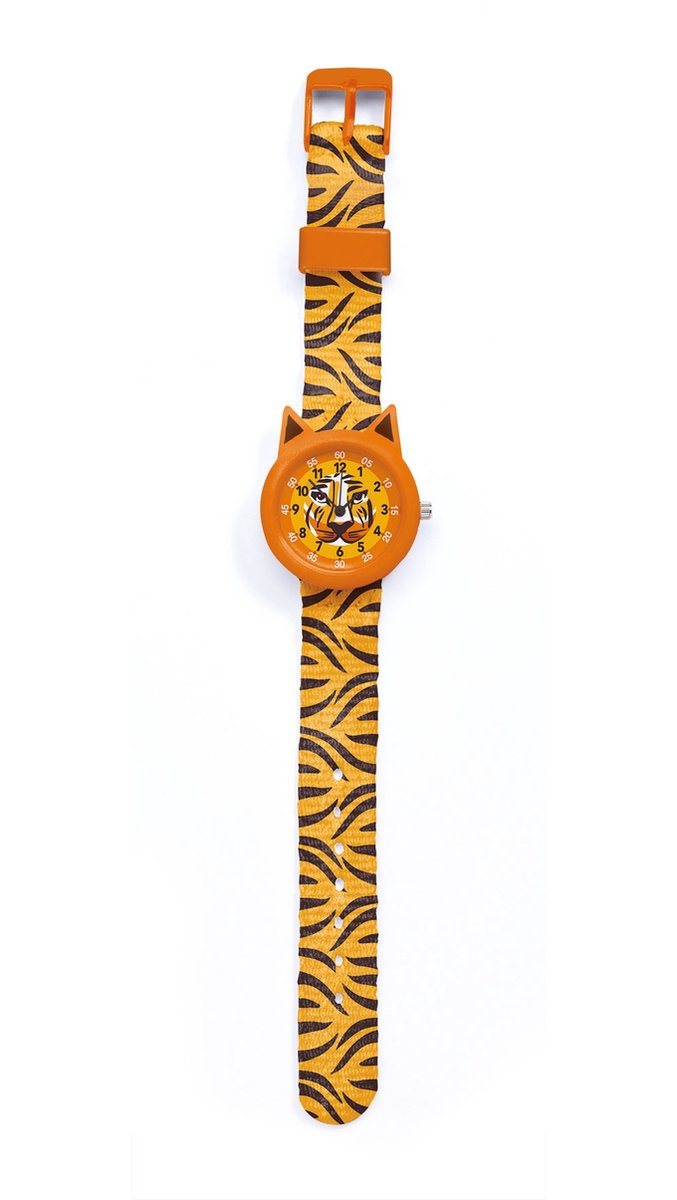 Djeco horloges voor kinderen Tiger