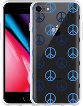 iPhone 8 Hoesje Peace - Designed by Cazy