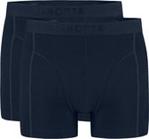 Basics shorts navy 2 pack voor Heren | Maat M