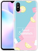 Xiaomi Redmi 9A Hoesje Sweet Summer - Designed by Cazy