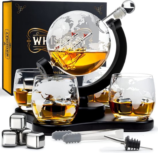 Whiskey Decanter Sets Whisky Decanter & Glass Set Crystal Decanter