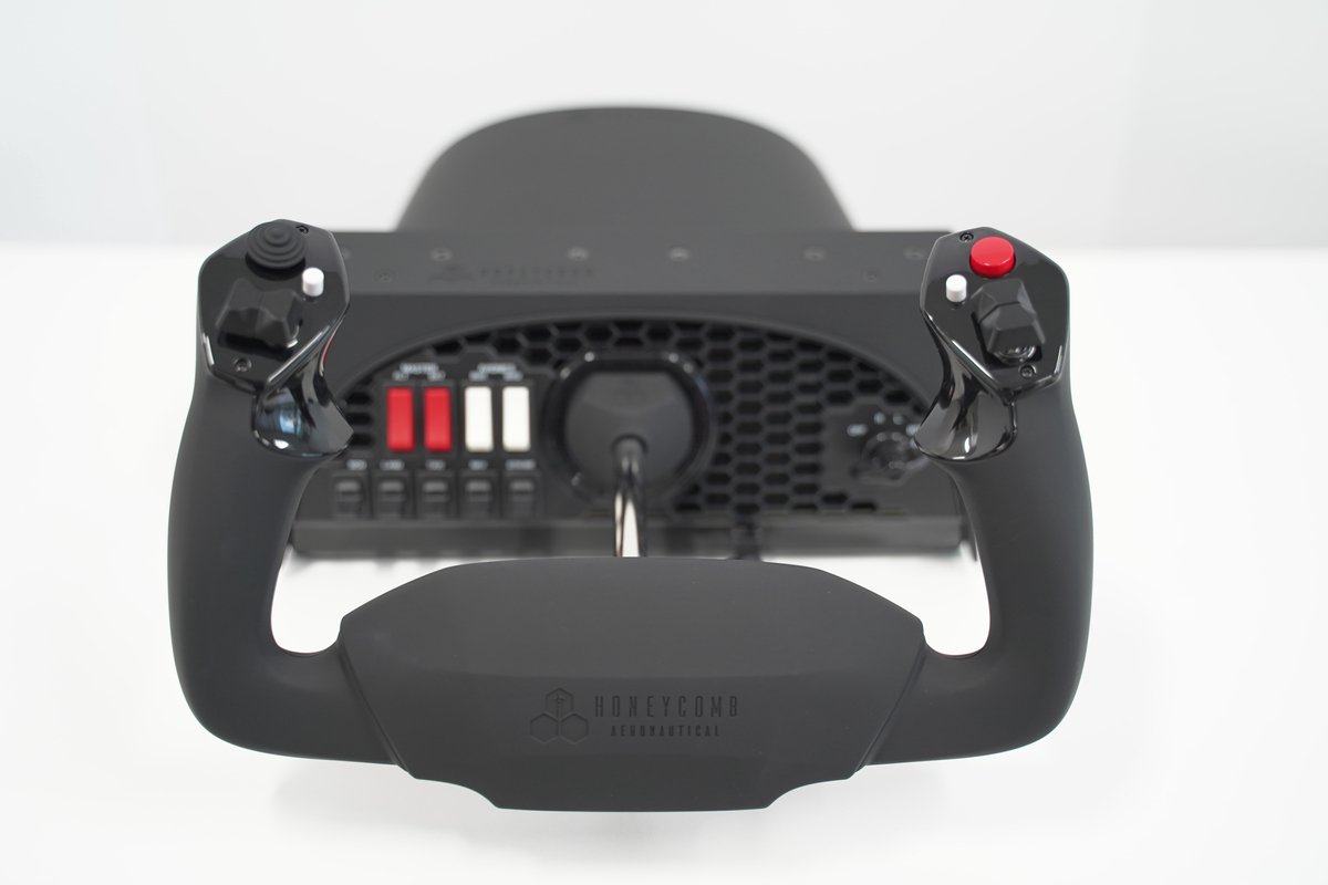 Honeycomb Aeronautical Alpha Flight Controls gaming yoke
