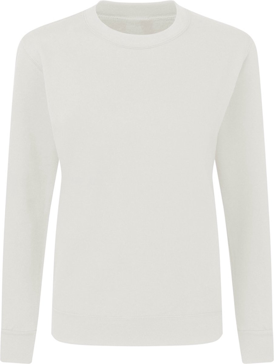 Sneeuw witte dames sweater Crew Neck merk SG