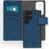 iMoshion Hoesje Met Pasjeshouder Geschikt voor Samsung Galaxy S23 Ultra - iMoshion Uitneembare 2-in-1 Luxe Bookcase - Blauw