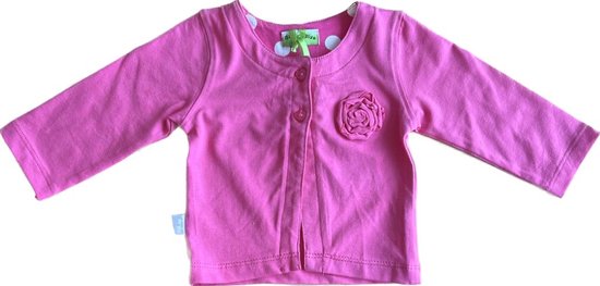 Billy Lilly - shirt - babykleding - roze - bloem - meiden
