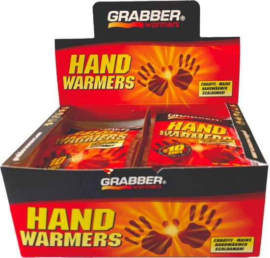 Chauffe-mains Grabber pour gants/poches, gros emballage, 7 heures de  chaleur, chaleur instantanée, 10 paires