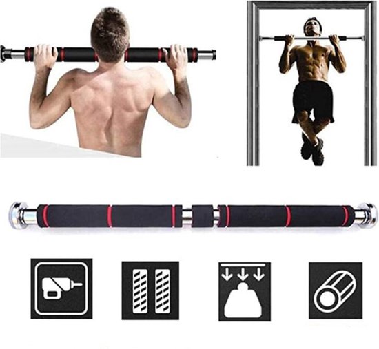 Barre de Tractions Musculation sans Fixation - Largeur Réglable, Rapide Barre de Tractions Musculation sans Fixation - Largeur Réglable, Rapide