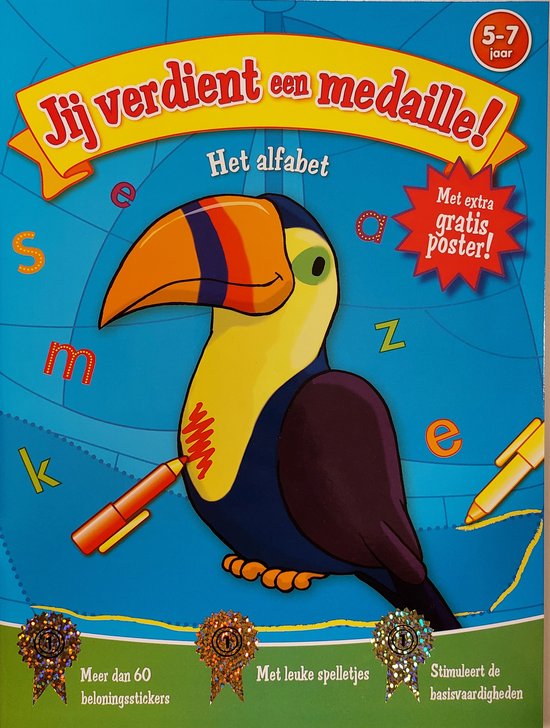 Jij verdient een medaille! - Het alfabet