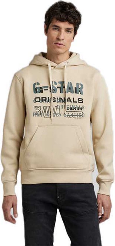 G-STAR Multi Layer Originals Capuchon Heren - Brown Rice - M