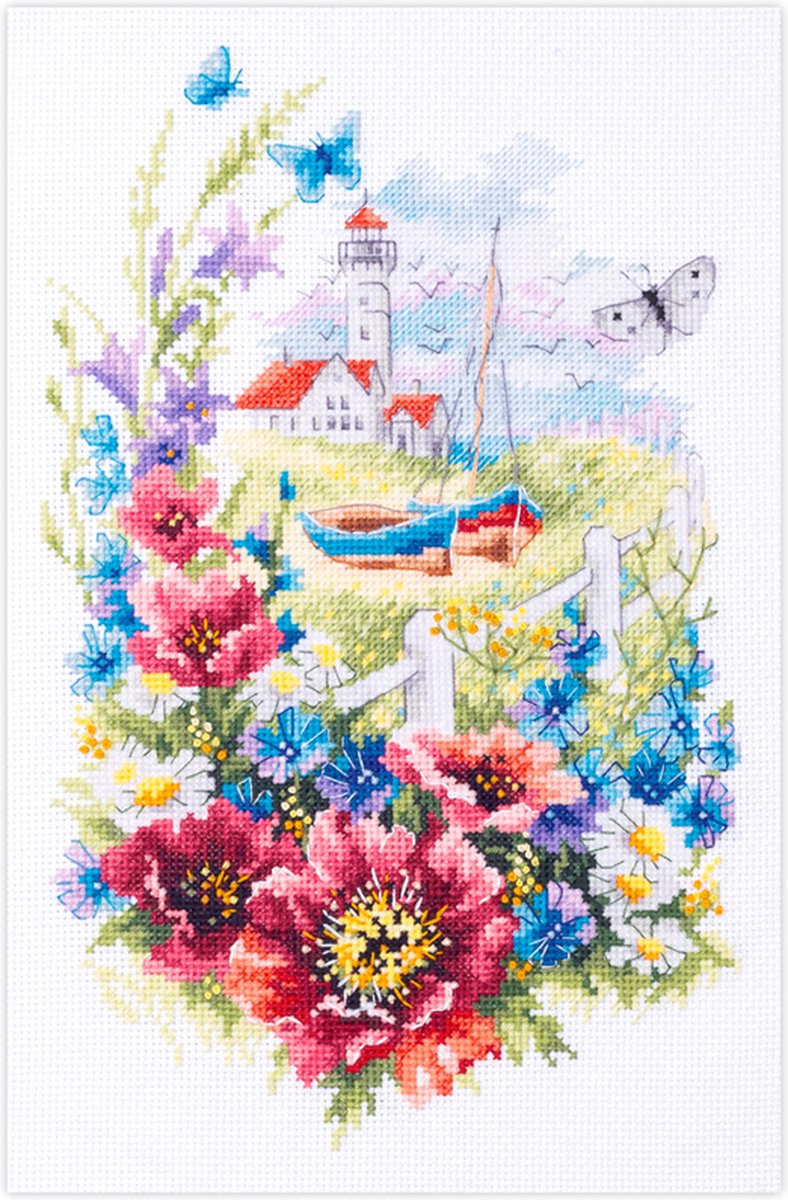 Magic Needle Wild Flowers of the Coast borduren (pakket) 210-351
