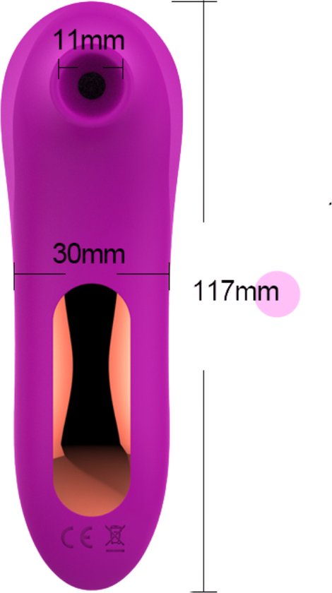 NS Novelties Secrets Echo Clitoris & G Spot Massager Dusty Rose