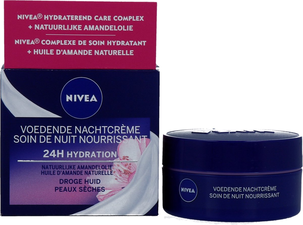 pijp Kameel buste NIVEA Essentials Herstellend Droge of Gevoelige Huid - 50 ml - Nachtcrème |  bol.com