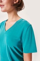 SOAKED IN LUXURY - slcolumbine loos fit v-neck ss