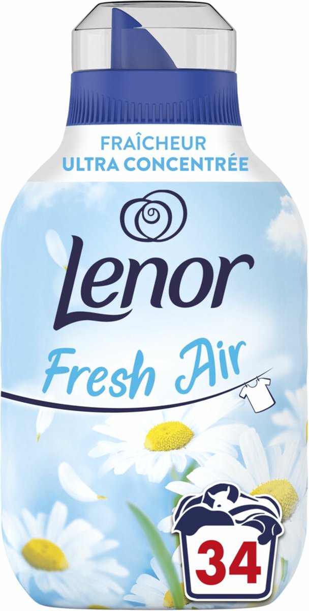 Goedkoopste Lenor Wasverzachter Fresh Air Sensitive 34 Wasbeurten 476 ml