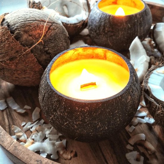 Kokosnoot Kaars - Geur Toasted Coconut