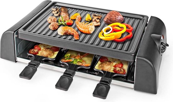 Elektrische Grillplaat - Tafelgrill - 2400W - RVS kopen