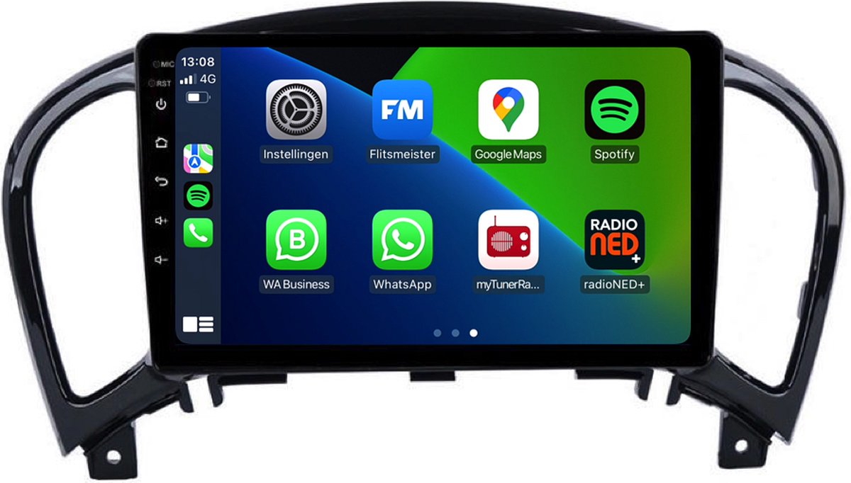 Nissan Juke CarPlay Autoradio | 2010 t/m 2019 | Android Auto