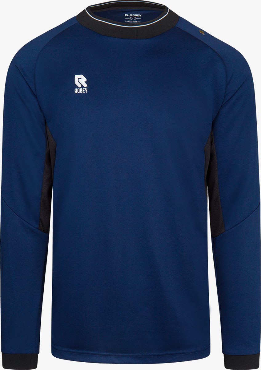 Robey Victory Voetbalshirt Lange Mouw Heren - Marine | Maat: M