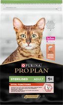 Bol.com Pro Plan Sterilised Adult Vital Functions - Kattenvoer Droogvoer - Zalm - 10 kg aanbieding