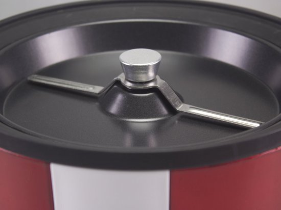 Beper P101CUD050 - Popcornmaker - Popcornmachine - Popcorn Popper - Popcorn Maker - Popcorn Maker Machine - Hot Air Popcorn Maker - Rood — afbeelding 2