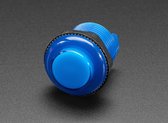 Arcade Button with LED - 30mm Translucent Blue Adafruit 3490