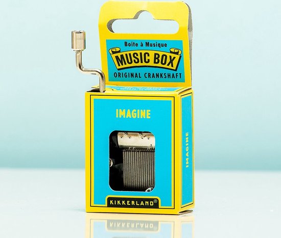 Kikkerland Muziekdoosje - Imagine van Kikkerland — afbeelding 4