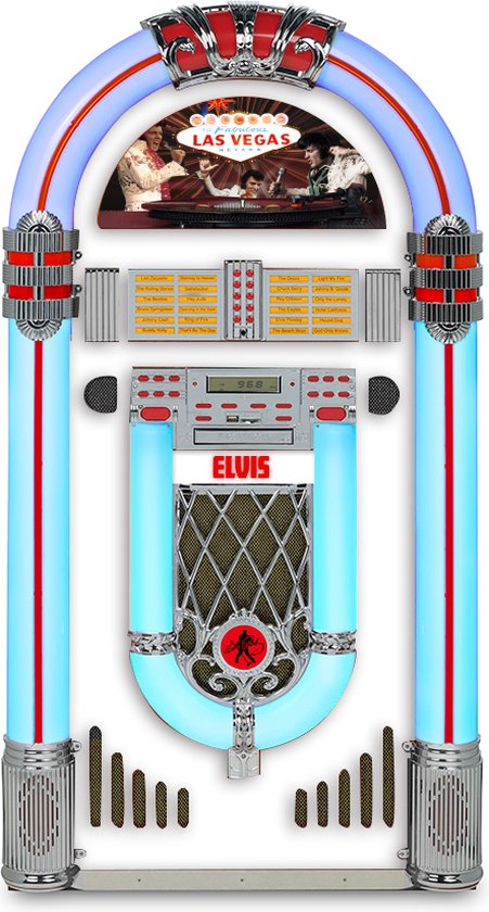 Elvis Presley Jukebox EP5000 Wit Limeted edition XXL