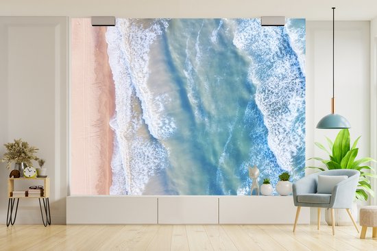 Behang - Fotobehang Strand - Water - Zee - Breedte 325 cm x hoogte 260 cm