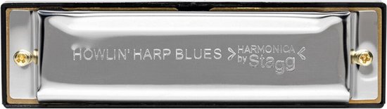 Stagg blues mondharmonica diatonisch (C majeur) 10 gaten